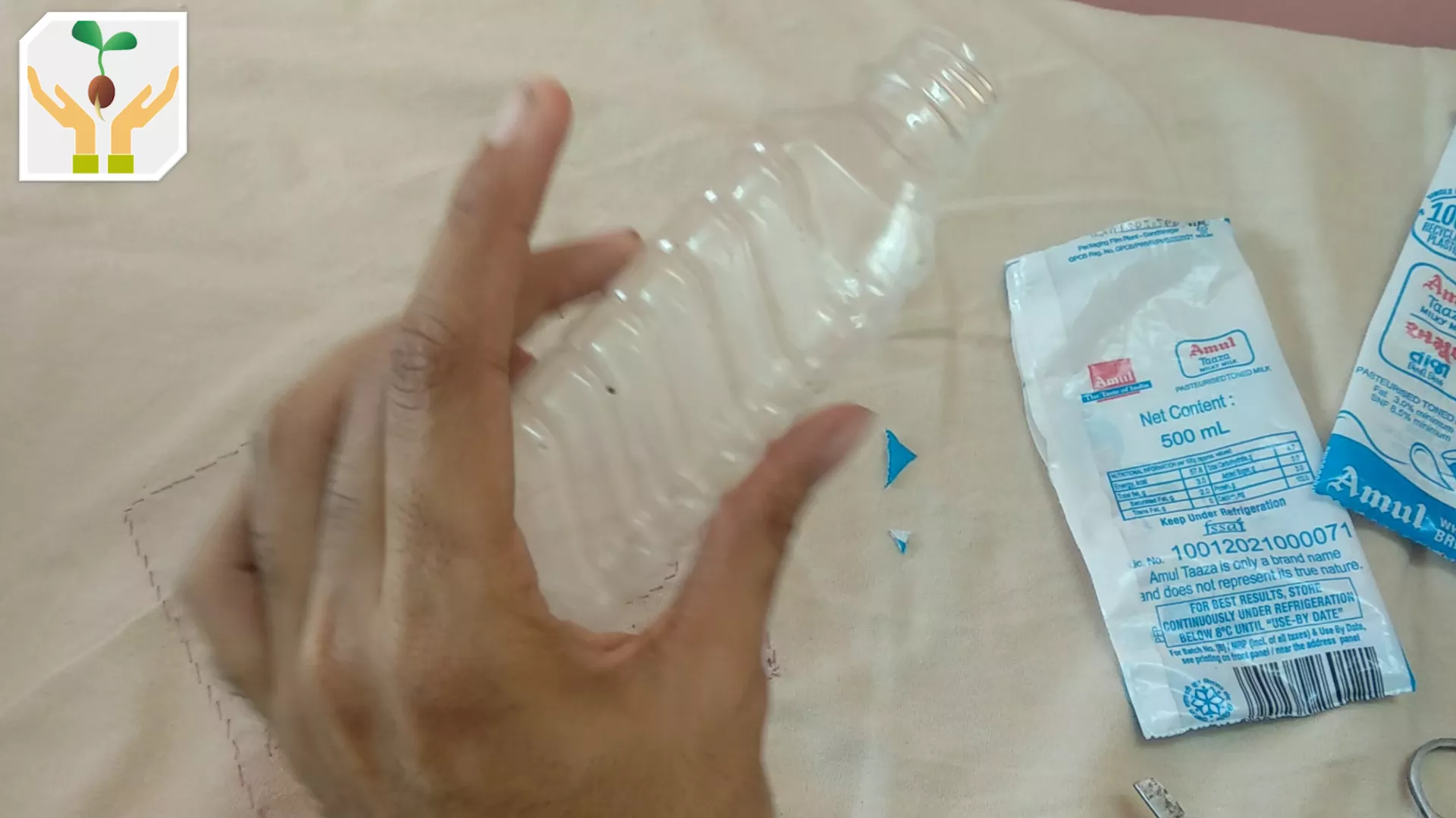 Small PET Water Bottle